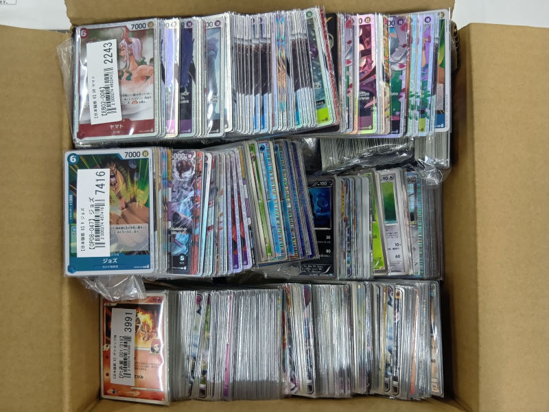【買取実績】ワンピースカードとポケモンカードを買取