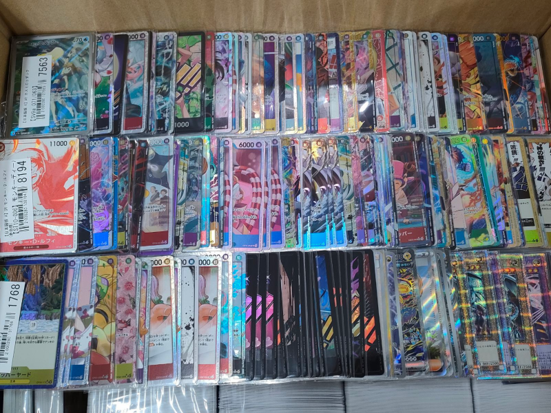 【買取実績】ポケモンカード、遊戯王、ワンピースカードをメインに買取