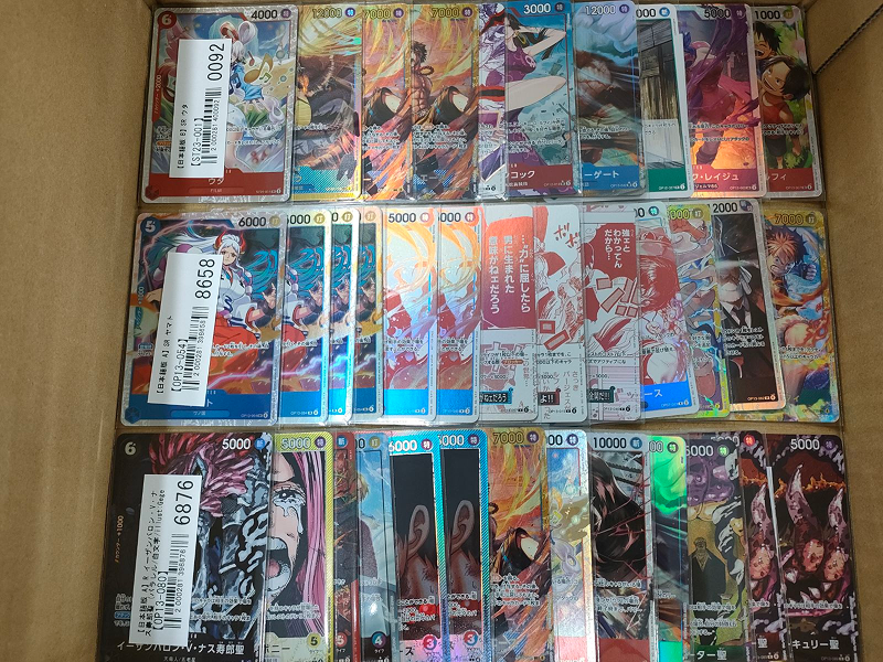 ワンピースカード買取実績】受け継がれる意志収録カードを中心に買取