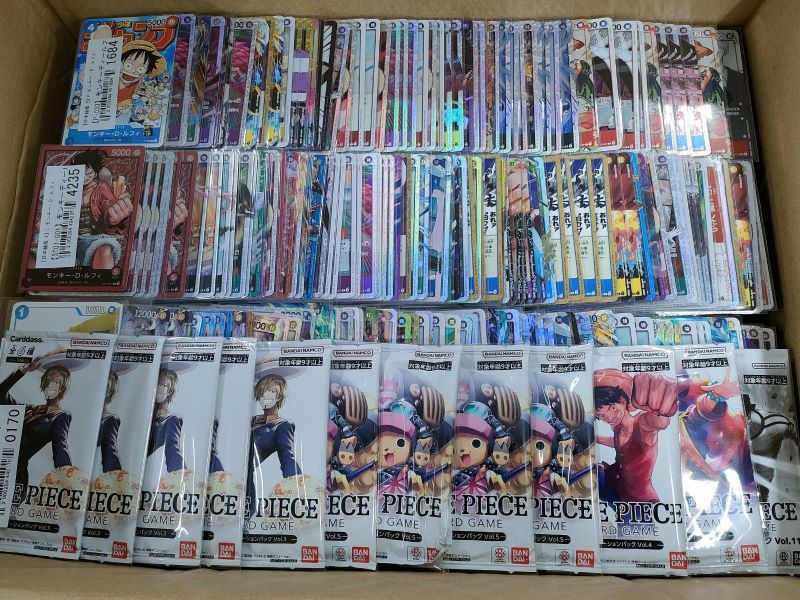 【ワンピースカード買取実績】OP0-01からEB03まで幅広く買取