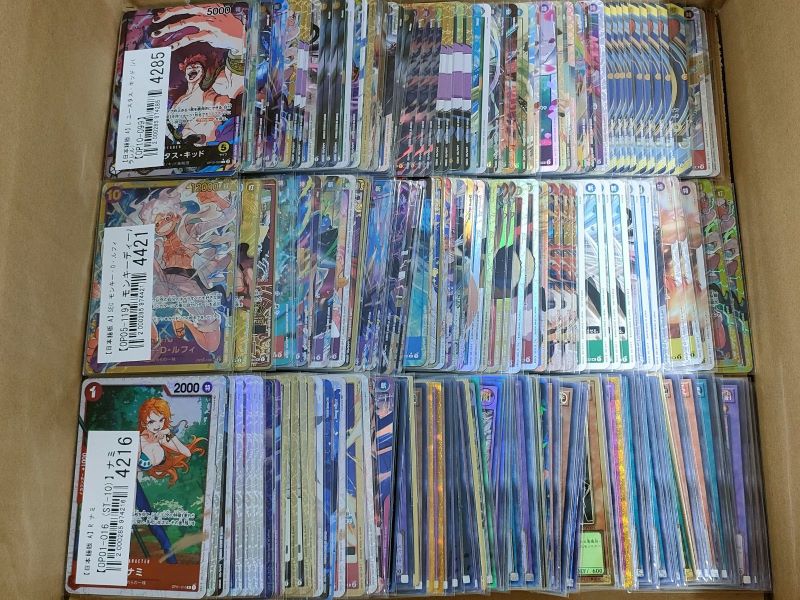 【ワンピースカード買取実績】多数のプロモやパラレルイラストを買取