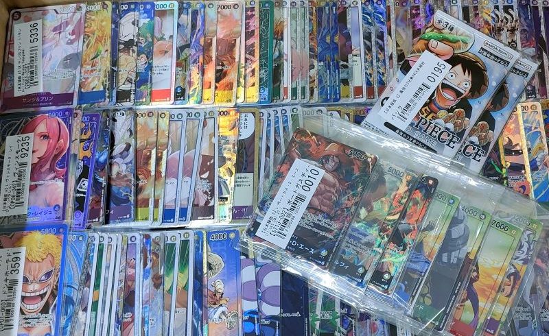 ワンピースカード買取実績】コレクション性の高いカードを買取