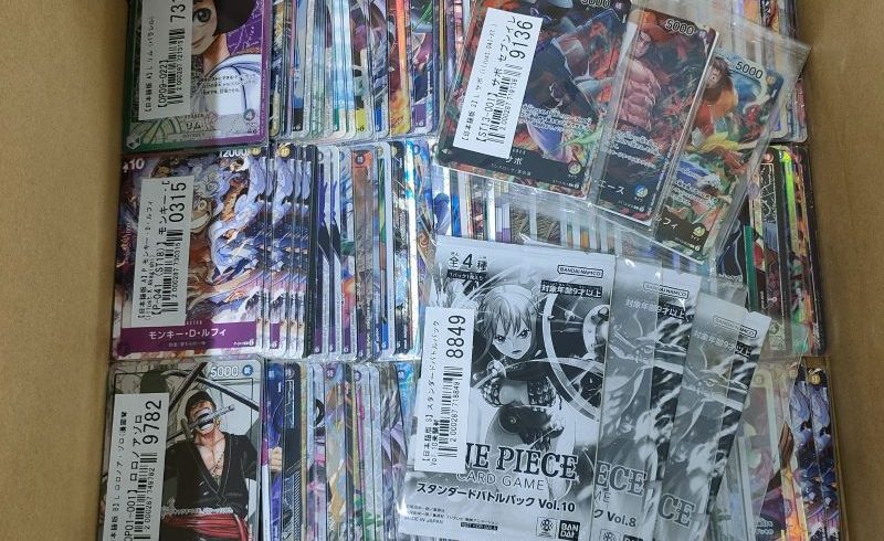 ワンピースカード買取実績】未開封パックやパラレルイラストのカードを