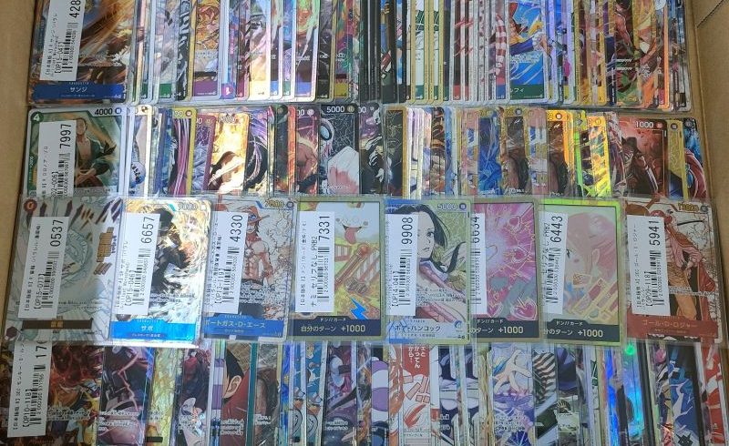 ワンピースカード買取実績】未開封のプロモパックやパラレルカードを