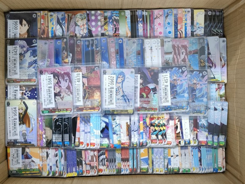 【ヴァイス買取実績】SAO・このすばの絶版サインカードを買取